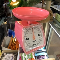 昭和レトロ　ミサキ キッチンスケール オレンジII   未使用品...