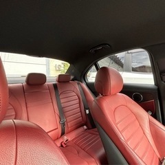 値交渉可 2014年 メルセデスベンツC200 AMGライン 赤革フルレザーシート ヤナセ極上車 走行6万kmの画像