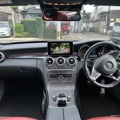 値交渉可 2014年 メルセデスベンツC200 AMGライン 赤革フルレザーシート ヤナセ極上車 走行6万kmの画像