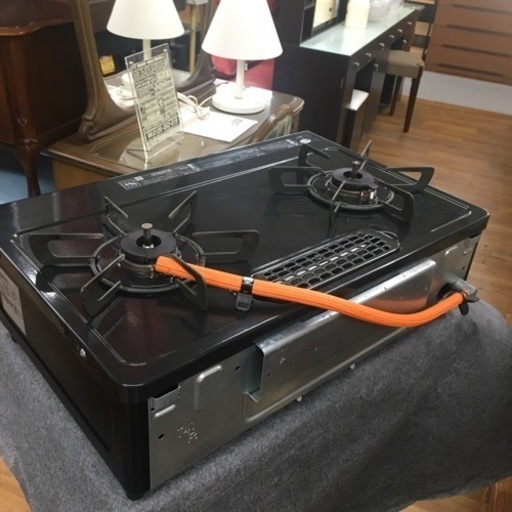 S149 ⭐ Rinnai KGM64BK2L-LP リンナイガステーブル　59cm（LPガス用・左強火力）⭐クリーニング済
