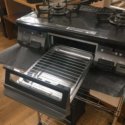 ☆ジモティ割あり☆ Rinnai リンナイ ガステーブル KSR-563BK 23年製