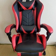 ゲーミングチェア オットマン付