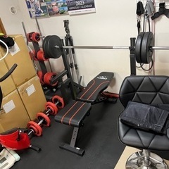 【相談中】ダンベル、プレート、ベンチプレス、プリチャカール、懸垂...