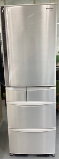Panasonic パナソニック ノンフロン冷凍冷蔵庫 NR-E437T-N形 5ドア 2013年製