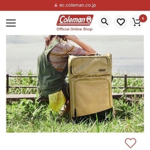 【値下げ】コールマン　新品　未使用品　ソロキャンプ6点セット