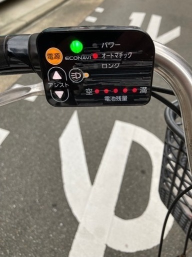 パナソニックの電動自転車です。