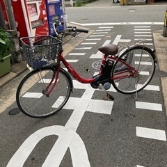 パナソニックの電動自転車です。