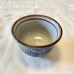 【未使用品】たこ唐草　おちょこ