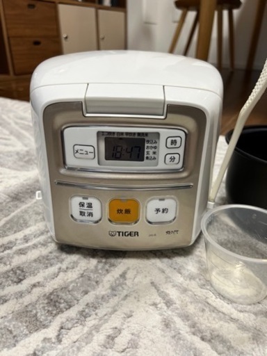 炊飯器TIGER JAI-R550 W(ホワイト) (3合)