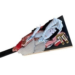 歌舞伎絵の羽子板(女)の画像