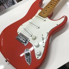 エレキギター SELDER STタイプ フェスタレッド ※弦交換済みの画像