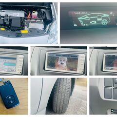 H.22(2010)年 トヨタ プリウス 1.8 S 少ない走行/車検あり7年7月/内外装綺麗,走行95,000km,ETC,TV,ナビの画像