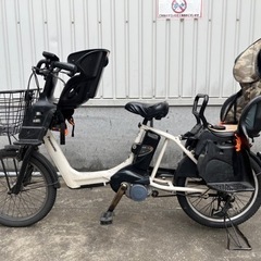 電動アシスト自転車ギュットアニーズPanasonic3人乗り自転...