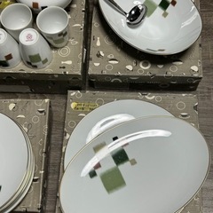 レトロモダンデザイン　オールドノリタケ　1955年頃　食器セットの画像