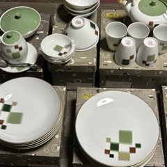 レトロモダンデザイン　オールドノリタケ　1955年頃　食器セットの画像