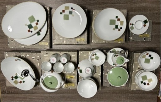 レトロモダンデザイン　オールドノリタケ　1955年頃　食器セット