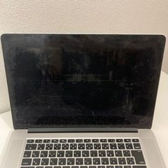MacbookPro A1398 Retina Mid2014 15インチ SSD 516GB 画面不具合あり 動作良好の画像