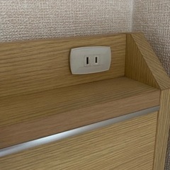 ニトリ シングルベッドの画像