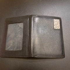 【最終価格】Calvin Klein |カルバン・クライン定期入れ(黒)の画像