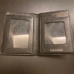 【最終価格】Calvin Klein |カルバン・クライン定期入れ(黒)の画像
