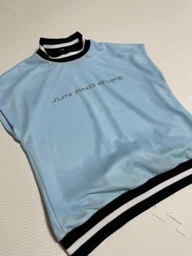 【お取引成立】Jun & Ropé  ゴルフウェア　レディース　メッシュコンビリブ お取引成立】Jun & Ropé ゴルフウェア レディース メッシュコンビリブ