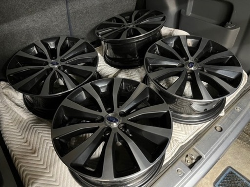 スバル　エクシーガ　純正17インチアルミホイール4本セット