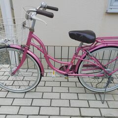 22インチ女子用の子供用自転車