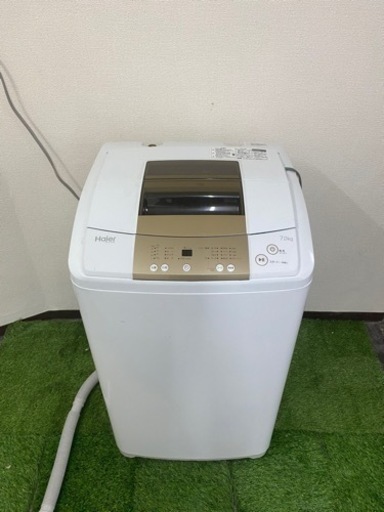 北九州市内配送無料　保証付き　ハイアール 7．0kg全自動洗濯機 オリジナル ホワイト JW-K70NE