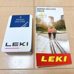 レキ　LEKI　2022ノルデックウォーキングポール　スピンショート2人分セットの画像