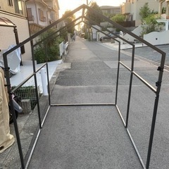 購入者様決定致しました。バイクテント　骨組みのみの画像