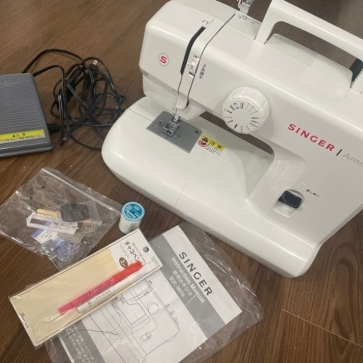【超美品】シンガーミシン！糸・チャコペンもセットです！