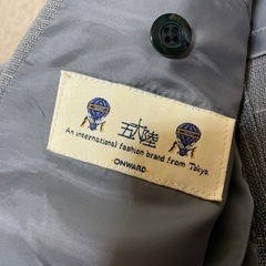 オンワード　夏物ジャケット　メンズの画像