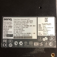 BENQ プロジェクター　中古品の画像