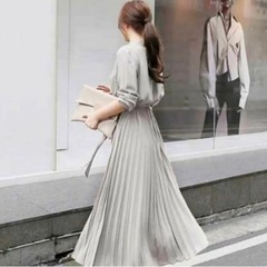 ロングワンピース　Lの画像