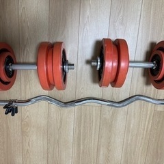 アイロテック ダンベル60キロセット EZバー インクラインベンチ台