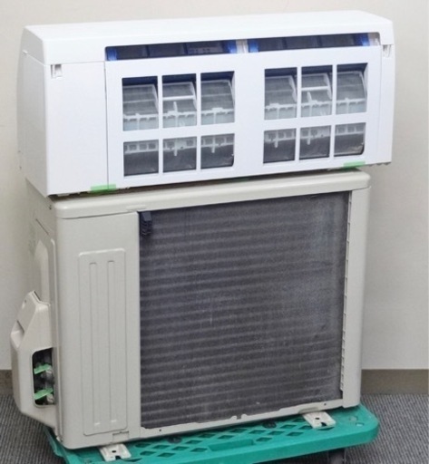 【取引完了】(42)富士通ゼネラル 不在ECO 人感センサー フィルター自動おそうじ 音声お知らせ機能 ルームエアコン 2.2kW おもに6畳用 R32冷媒 2017年製‼️取付販売