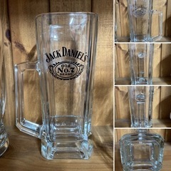 未使用■大ジョッキ■ビールジョッキ■アサヒ■スーパードライ■ジャックダニエルの画像