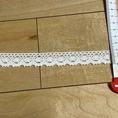 レース　白　幅2センチの画像