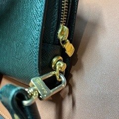 （取引中案件）お値下げ品　ルイヴィトン　タイガ　バイカル　セカンドバッグ　クラッチバッグ　緑　レザーの画像