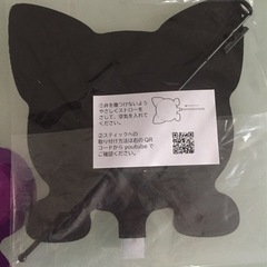ミニ おはな バルーン スティック付き ＆ ミニ 猫ちゃん バルーン スティック付き セットの画像