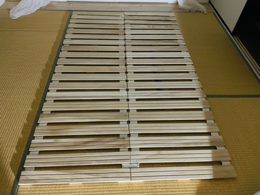 【最終値下げ】桐 すのこベッド ロール式 セミダブル ニトリ