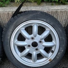 ミニライト ダイハツ アルミホイール 14インチ 4穴 4.5J +45の画像