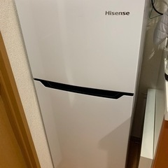 Hisense 冷蔵庫　一人暮らし用