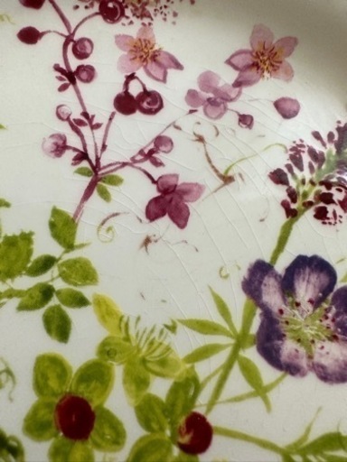 ジアン GIEN デザートプレート 2枚セット