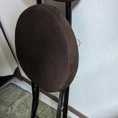 折りたたみイスの画像