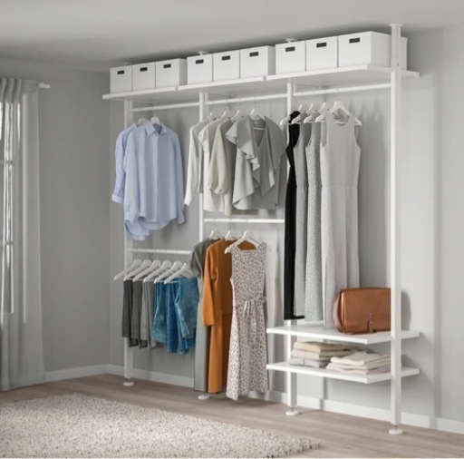 IKEA ELVARLI 突っ張りタイプの収納家具 (ニック) 馬込沢の収納