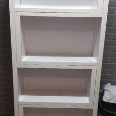 【値下げ】IKEA 収納棚 伸縮自在収納ラック【自由に幅・角度サイズ変更可能】の画像