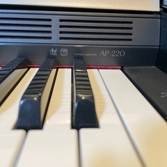 配送可能2012年製CASIO 電子ピアノ CELVIANO AP-220BK88鍵盤
