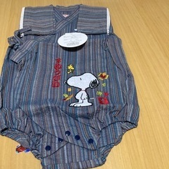 ベビーロンパース　甚平