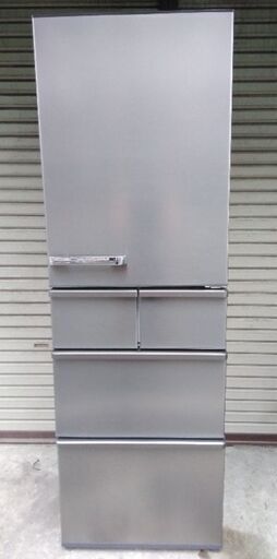 アクア 5ドア冷蔵庫 AQR-SV42G 415L シルバー 18年製 配送無料
